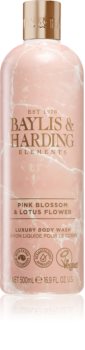 Baylis & Harding Elements Pink Blossom & Lotus Flower Ylellinen Suihkugeeli