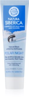 Natura Siberica Polar Night μαύρη λευκαντική οδοντόκρεμα