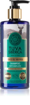 Natura Siberica Tuva Siberica Deer Moss Shampoo für das Wachstum der Haare und die Stärkung von den Wurzeln heraus
