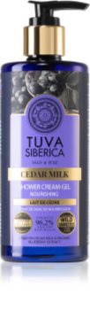 Natura Siberica Tuva Siberica Cedar Milk kremasti gel za tuširanje