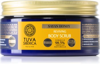Natura Siberica Tuva Siberica Sayan Honey tělový peeling