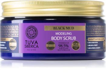 Natura Siberica Tuva Siberica Black Mud tělový peeling