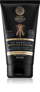 Natura Siberica For Men Only masque à l'argile rasage et nettoyage