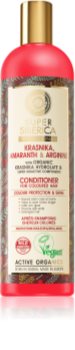 Natura Siberica Krasnika, Amaranth & Arginine balsam hranitor pentru păr vopsit