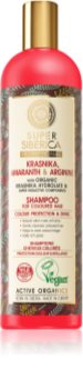Natura Siberica Krasnika, Amaranth & Arginine čisticí a vyživující šampon pro barvené vlasy
