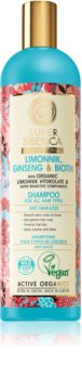 Natura Siberica Limonnik, Ginseng & Biotin šampon proti padání vlasů