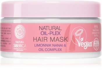 Natura Siberica Natural Oil-plex maschera di rigenerazione profonda per capelli tinti