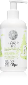 Natura Siberica Little Siberica BIO миещ гел за тяло и коса за деца от раждането им