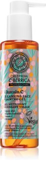 Natura Siberica Oblepikha C-Berrica пенлив почистващ гел за лице