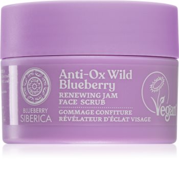 Natura Siberica Anti-Ox Wild Blueberry obnovující peeling na obličej