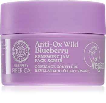 Natura Siberica Anti-Ox Wild Blueberry peeling odnawiający do twarzy