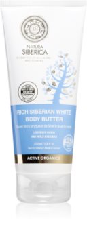 Natura Siberica Active Organics tělové máslo proti celulitidě