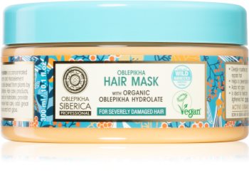 Natura Siberica Sea Buckthorn Regenerierende Maske Mit Tiefenwirkung Fur Stark Geschadigtes Haar Notino At