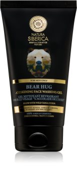 Natura Siberica For Men Only osvježavajući gel za čišćenje lica