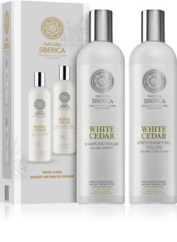 Natura Siberica Copenhagen White Cedar Kosmetik-Set (für Flexibilität und Volumen)