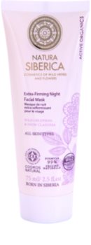 Natura Siberica Active Organics festigende Maske für die Nacht