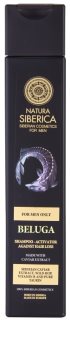 Natura Siberica For Men Only σαμπουάν κατά της αραιώσης των μαλλιών και τριχόπτωσης για άντρες