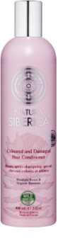 Natura Siberica Natural & Organic condicionador para cabelo danificado e pintado