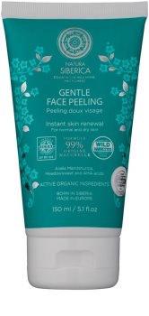 Natura Siberica Natural & Organic nežni piling za normalno in suho kožo