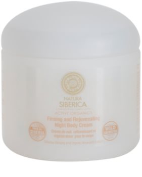 Natura Siberica Wild Herbs and Flowers crema notte rassodante e liftante per il corpo
