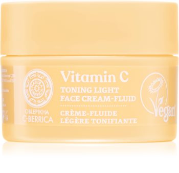 Natura Siberica Oblepikha C-Berrica leichte Gesichtscreme mit Vitamin C