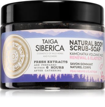 Natura Siberica Taiga Siberica Kamchatka Volcanic Mud zpevňující tělový peeling