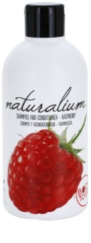 Naturalium Fruit Pleasure Raspberry champô e condicionador