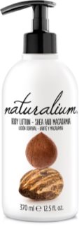 Naturalium Nuts Shea and Macadamia regenerační tělové mléko
