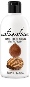 Naturalium Nuts Shea and Macadamia regenerační šampon pro suché a poškozené vlasy