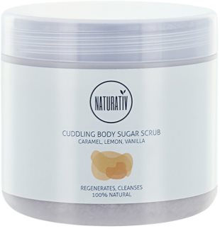 Naturativ Body Care Cuddling exfoliante a base de azúcar para el cuerpo