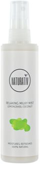 Naturativ Body Care Relaxing bruma de leche para una piel suave e hidratada