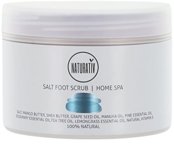 Naturativ Body Care Home Spa sal para peeling para pernas