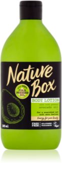 Nature Box Avocado vyživující tělové mléko