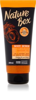 Nature Box Apricot scrub corpo trattante illuminante e idratante