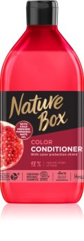 Nature Box Pomegranate balsam profund hrănitor pentru protecția culorii