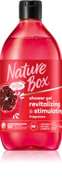 Nature Box Pomegranate povzbuzující sprchový gel