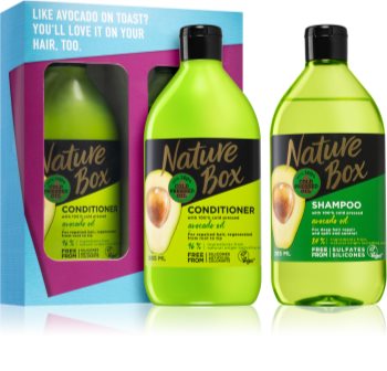 Nature Box Avocado подаръчен комплект (За коса)