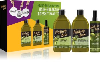 Nature Box Olive Oil set cadou (pentru corp si par)