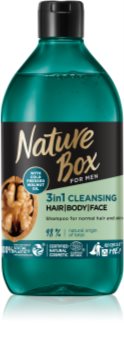 Nature Box Walnut docciaschiuma detergente per viso, corpo e capelli