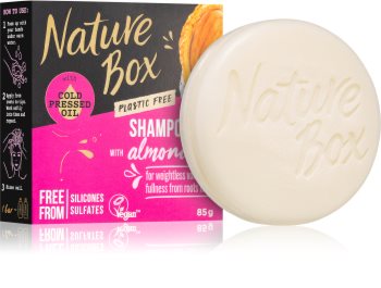 Nature Box Shampoo Bar Almond Oil tuhý šampon