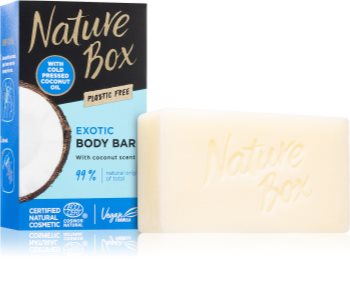 Nature Box Coconut savon nettoyant solide