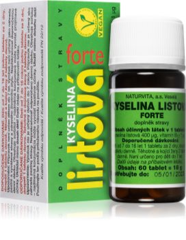 NATURVITA Kyselina listová Forte doplněk stravy s kyselinou listovou
