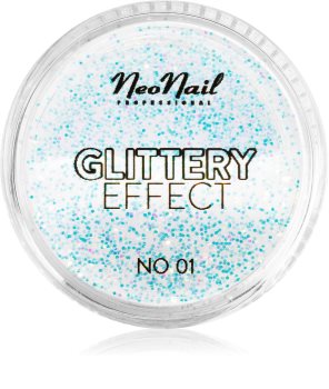 NeoNail Glittery Effect No. 01 Shimmering Powder for Nails