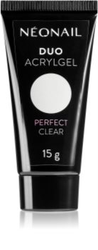 NeoNail Duo Acrylgel Perfect Clear Gel för nagelmodellering