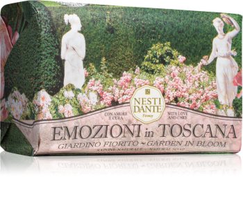 Nesti Dante Emozioni in Toscana Garden in Bloom přírodní mýdlo