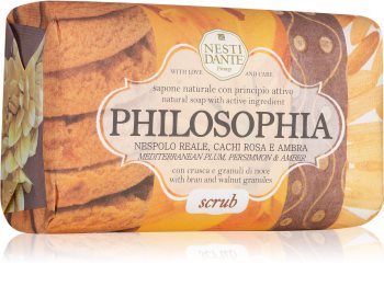 Nesti Dante Philosophia Scrub with Bran & Walnut Granules săpun natural