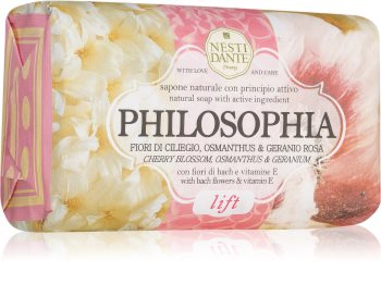 Nesti Dante Philosophia Lift with Bach Flowers & Vitamins A + E přírodní mýdlo
