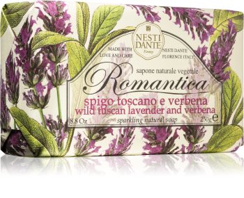 Nesti Dante Romantica Wild Tuscan Lavender and Verbena přírodní mýdlo