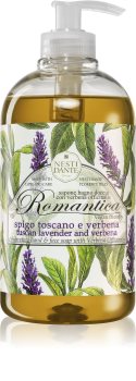 Nesti Dante Romantica Wild Tuscan Lavender and Verbena Gentle Liquid Hand Soap
