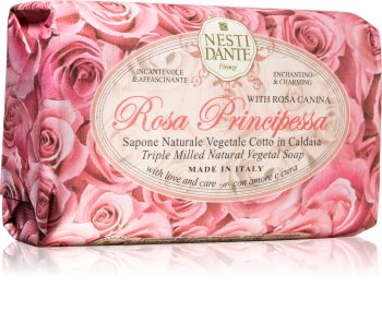 Nesti Dante Rose Principessa přírodní mýdlo